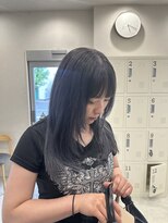 イロ(iro)&nbsp;顔周りレイヤー/ダークシルバーカラー