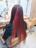 カット＋インナー（ハイライト）＋カラー＋無添加シャンプースパｔｒ￥26400