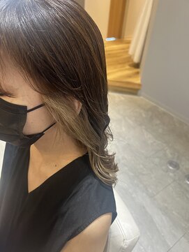 パラゴ(PARAGO.) white beige innercolor