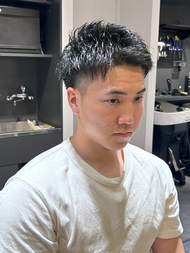 フリークバーバーショップ 河原町三条店(FREAK BARBER SHOP) スペインカール/スパイキーショート/フェザーパーマ/河原町三条K