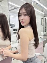 フォンズ(FONS)&nbsp;透明感グレージュカラー/艶カラー/ワンカール/レイヤーカット