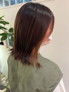 タナココロ 新丸子 バイ ムーン 武蔵小杉(tanacocolo by moon) イメチェン/ブルーブラック/美髪/ワイドバング