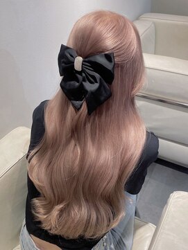 ベレーザ 渋谷(BELEZA) 16079ブリーチ&ダブルカラーナチュラルブラウンパールベージュ