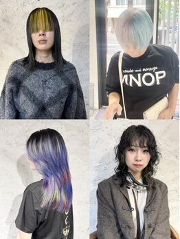 吉 船橋(kici)の写真/全メニューケアブリーチ使用/ダメージレスなハイトーン/デザインカラーも◎【ダブルカラー/船橋/船橋駅】