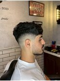 【BarBerBROS】スキンフェードカットクロップヘア　海外バーバー