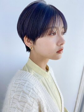 ガーデントウキョウ(GARDEN Tokyo) ショート/ベリーショート/暗髪/艶カラー/シースルーバング