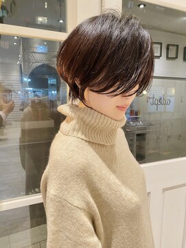 アデプト 綾瀬店(adept) 20代30代40代大人ショートヘア/白髪ぼかしハイライト/大人ボブ