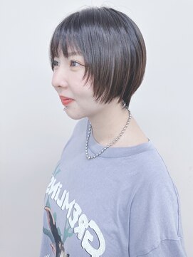 モリオ(morio) ＊姫カット小顔ボブショートウルフボブ丸みショート軽めショート