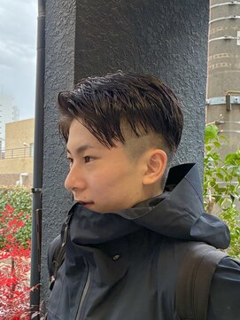 ロライマ 代官山(roraima) メンズ 刈り上げショート アップバング ツーブロック