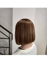 アース 千葉店(HAIR&MAKE EARTH)&nbsp;前下がりボブ