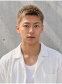 クロップフェード坊主ツーブロック刈り上げアップバング