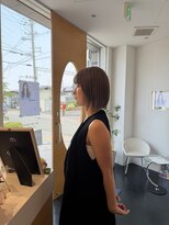 ビーアップヘアー(be:up hair)&nbsp;タッセルボブ（切りっぱなしボブ）丸くないボブ