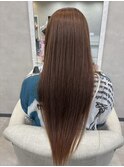つや髪ベージュカラー