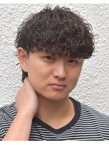 フリーク バーバーショップ 都島店(FREAK BARBER SHOP)&nbsp;ツーブロックマッシュシャドウパーマ