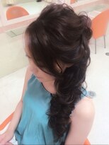 ブリエ(briller) ブリエ☆結婚式☆サイド三つ編みルーズstyle