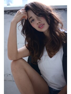 ミラバイグリーン(Mira by green) long wave×summer gradation #3