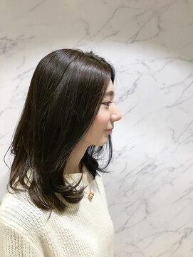 パティオン(PATIONN) ワンカール内巻きナチュラルセミロング【表参道 青山 原宿】