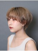 【吉祥寺駅】ハイトーン ショートカット  ダブルカラー マッシュ
