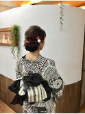 【小江戸川越浴衣】浴衣&ヘアセット