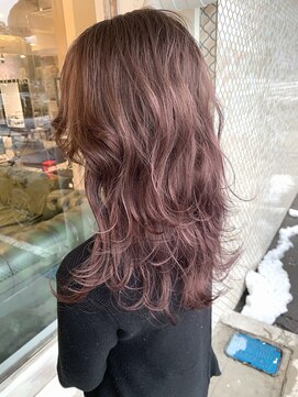 フェーディン(fa/din) ピンクヴェールレイヤースタイル