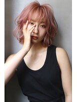 ブラン 天王寺(Blanc)&nbsp;【Blanc/天王寺】ピンクラベンダー/くすみピンク/ボブayk2