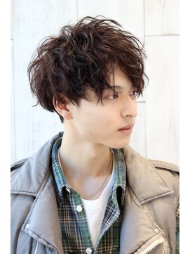 ネイビー(NAVY) ヘラクレスウェーブ スパイラル ソフトツイストパーマ