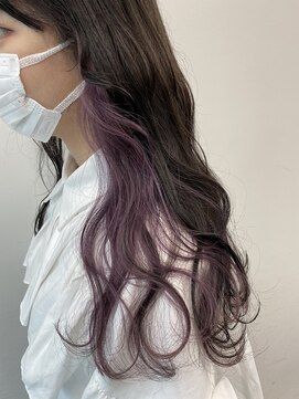 アライブ キチジョウジ(ALIVE Kichijoji) 韓国風インナーカラー/イヤリングカラー×ラベンダーカラー