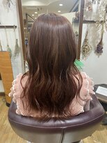美容室 メザミー MESAMIES 20代30代ナチュラル暗髪暖色カラーハイレイヤー愛されロング