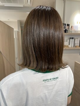 トゥーリ 長崎住吉店(tuuli) 髪質改善ボブ   西めぐみ