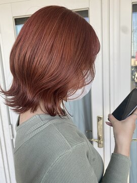 ユニバーストーキョー 池袋西口店(universe tokyo) orange hair