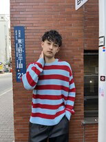 カーニー 上野(kearny)&nbsp;アップバング/ツーブロックマッシュ/波巻き[上野駅]