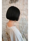 ショートボブスタイル×縮毛矯正