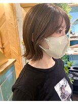 ロンドフルール 大宮東口(Lond fleur) 顔周りカット外ハネボブ