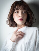 カバーヘア ブリス 大宮西口(COVER HAIR bliss)&nbsp;シルキーベージュゆるふわ小顔Aラインボブ203t大宮20代30代40代