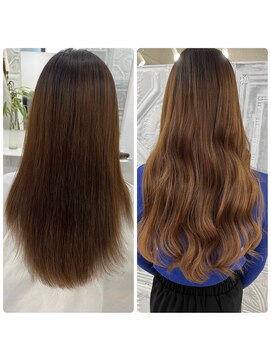 ハイエクステンション 京都駅前店(Hi-Extension) マロンブラウン@dresser____080