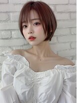 オリジンズヘアーセカンド 守谷店(Origins hair 2nd)&nbsp;ショートスタイル×ピンク系カラー×BYKARTE TR