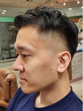 アポロカットステージ 相模大野店 アップバング/ツーブロックマッシュ<理容室>[メンズ/相模大野]