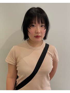 ラヴィズム 長岡店(LUVISM) ショートカット丸みショート耳掛けひし形小顔長岡/新潟/宮関