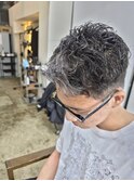 ツイストスパイラルパーマツーブロックツイストパーマ