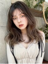 サイン 渋谷(SIGN)&nbsp;ザクザクレイヤーカット巻き方簡単ミディアムロング韓国渋谷