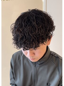 スイッチ(men's SWITCH) 大分メンズ波巻きスパイラルパーマ刈り上げツーブロックマッシュ