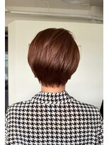 ヴァン カウンシル 王子(VAN COUNCIL) 大人女子のハンサムショート×透明感カラー くすみカラー#2