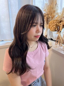 ココルアナ(coco luana) ダークブラウン/韓国/ケアブリーチ/髪質改善/ハイトーン/学割