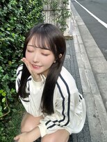 ジーナ 新宿(Zina)&nbsp;アイドル前髪×ナチュラル顔周り