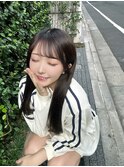 アイドル前髪×ナチュラル顔周り