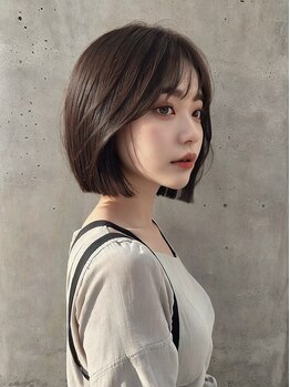 グロウ 北千住(grow)の写真/顔周りのカットで印象を変える♪似合わせカットで、あなたの魅力を最大限に活かしたスタイルをご提案。