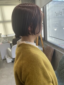 ゼストプラス(ZEST plus) ツヤ感ボブ