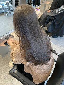 ペレ 梅田(PELE) 着物/メルティカラー/似合わせカット/ウェーブミディアム/梅田