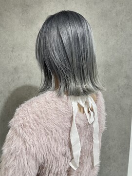 エアー 青山(AIR) アイスシルバーダブルカラー