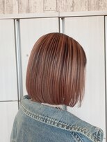 ヘアメイク アリエス 岩切店(HAIR MAKE aries) バレイヤージュボブ メルティーカラー 岩切 仙台 20代30代